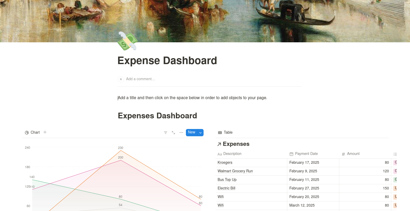 Cover image for article: Creating a Simple Expense Dashboard in Notion: A Step-by-Step Tutorial